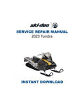 2023 Skidoo Tundra 600 900 Service Manual PDF service repair manual cover