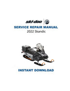 2022 Skidoo Skandic 600 900 Service Manual PDF service repair manual cover
