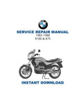 BMW K75 K100 LT RT 740 987 Service Manual PDF service repair manual cover