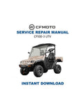 CFMOTO CF500-3 Service Repair Manual PDF service repair manual cover