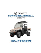 CFMOTO CF500-3 Service Repair Manual PDF service repair manual cover