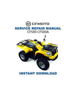 CFMOTO CF 500 Service Repair Manual PDF service repair manual cover