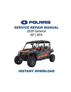 Polaris GENERAL XP XP4 Service Manual PDF service repair manual cover
