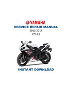 Yamaha YZF-R1 Service Manual PDF service repair manual cover