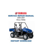 Yamaha Rhino YXR660 Service Manual PDF service repair manual cover