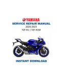 Yamaha YZF-R1 R1M Service Manual PDF service repair manual cover