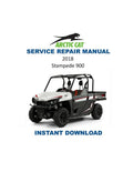 2018-2020 Textron (Arctic Cat) Stampede 900 Service Manual PDF service repair manual cover