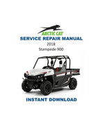 2018-2020 Textron (Arctic Cat) Stampede 900 Service Manual PDF service repair manual cover