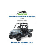 Arctic Cat Prowler HDX Service Manual PDF service repair manual cover