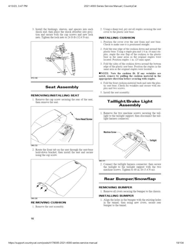 2021-2024 Arctic Cat Blast ZR LT M 4000 Service Manual service manual preview page 4