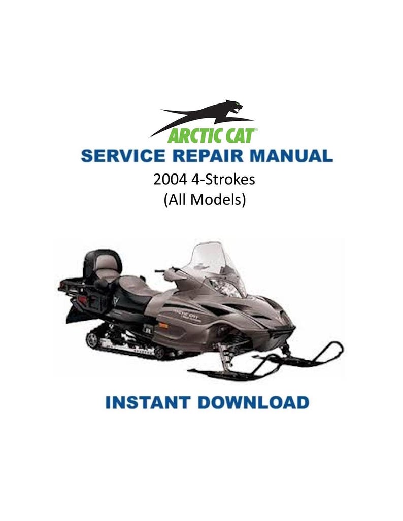 Arctic Cat Bearcat T660 Service Manual PDF service repair manual cover
