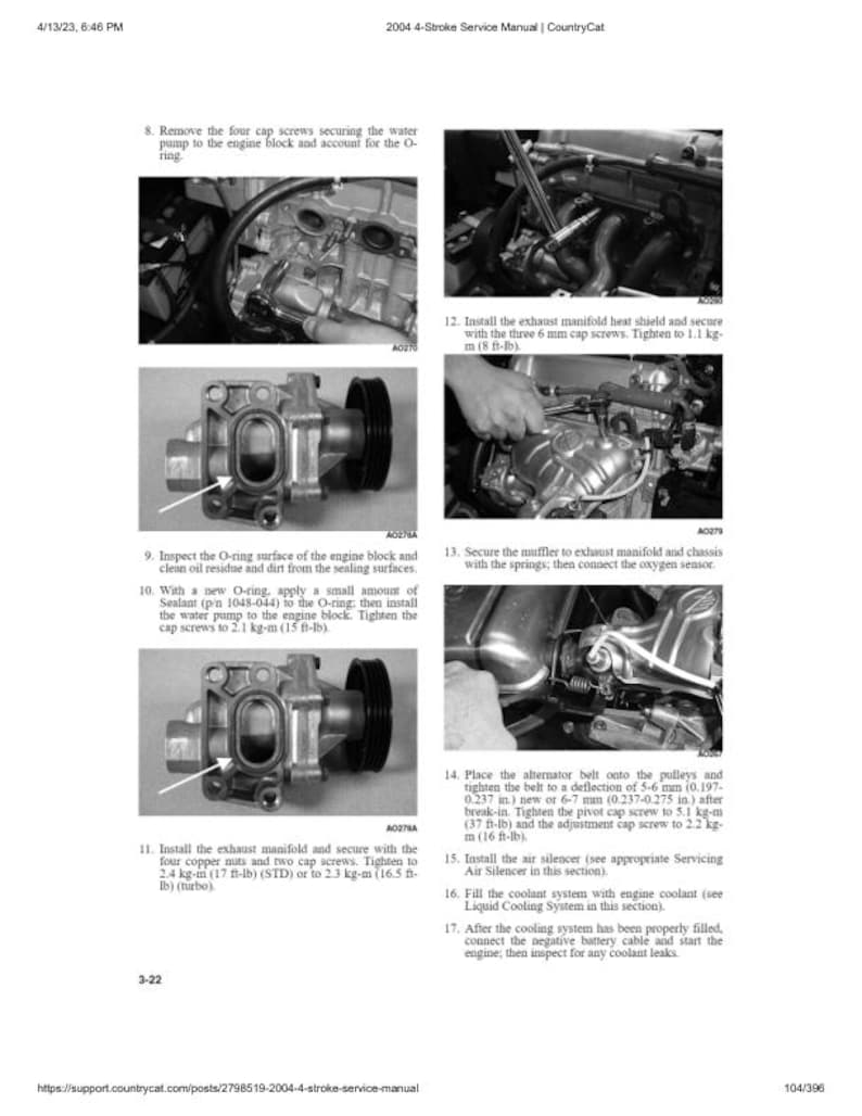 Arctic Cat Bearcat T660 Service Manual service manual preview page 5