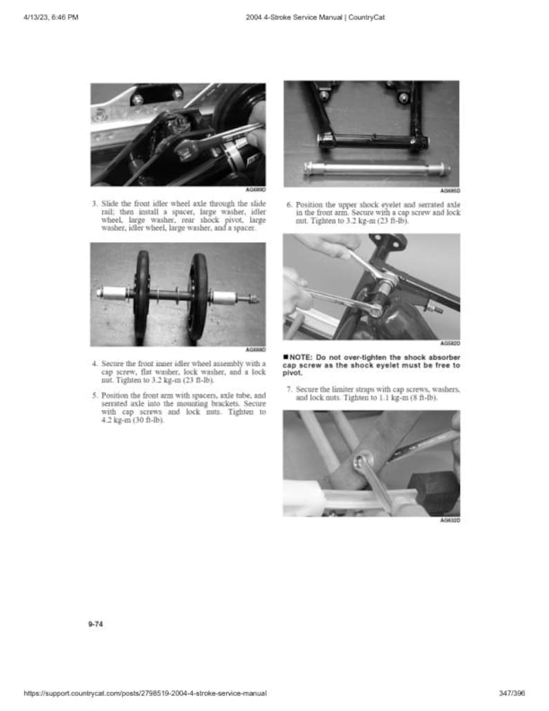 Arctic Cat Bearcat T660 Service Manual service manual preview page 10