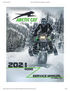 2021-2024 Arctic Cat Blast ZR LT M 4000 Service Manual service manual preview page 2