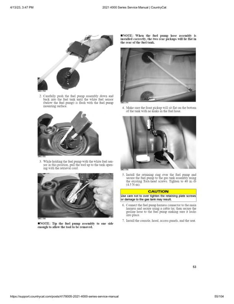 2021-2024 Arctic Cat Blast ZR LT M 4000 Service Manual service manual preview page 8