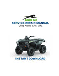 2021-2025 Arctic Cat Alterra 570 700 Service Manual PDF service repair manual cover