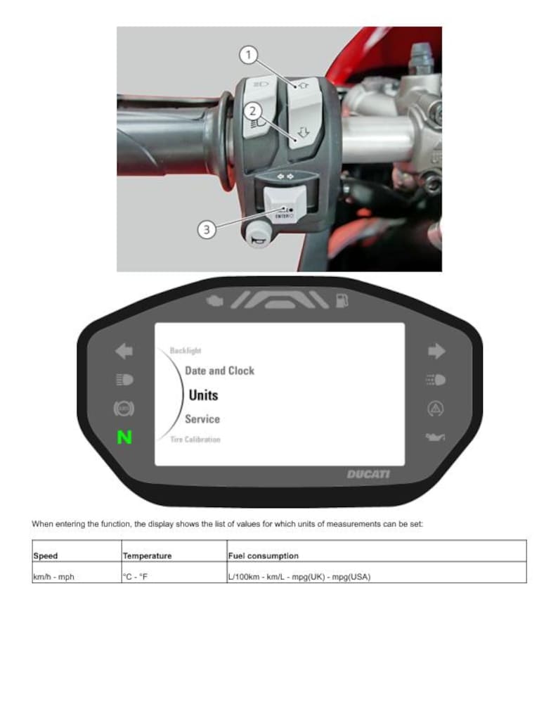Ducati Panigale V2 Service Manual service manual preview page 2