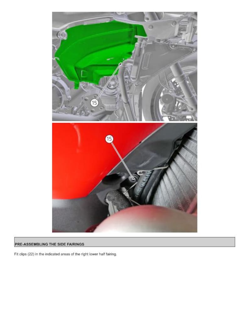Ducati Panigale V2 Service Manual service manual preview page 3