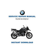 BMW R1250 GS K50 /12 Service Manual PDF service repair manual cover