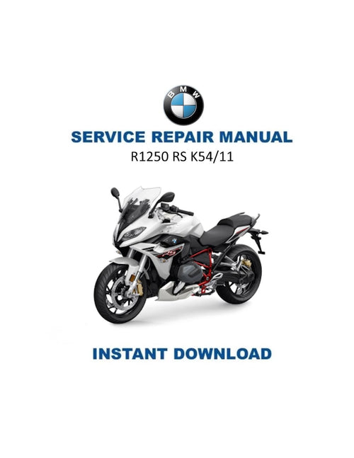 BMW R1250 RS K54 /11 Service Manual PDF service repair manual cover