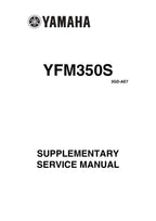 Yamaha Warrior YFM350S Service Manual service manual preview page 2