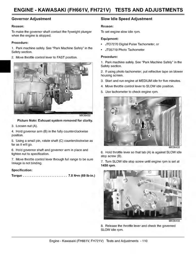 John Deere X300 X304 X320 X324 X340 X360 Tractor Service Manual service manual preview page 5