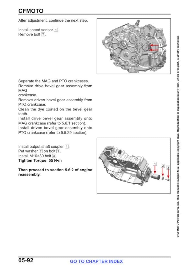 CFMOTO CFORCE 600 625 Service Repair Manual service manual preview page 7