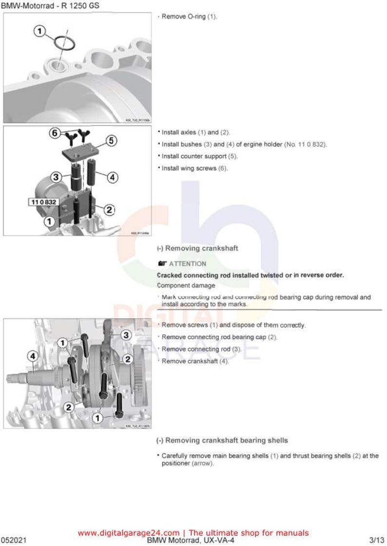 BMW R1250 GS K50 /12 Service Manual service manual preview page 5