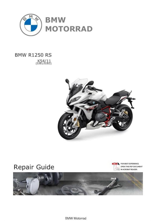 BMW R1250 RS K54 /11 Service Manual service manual preview page 2