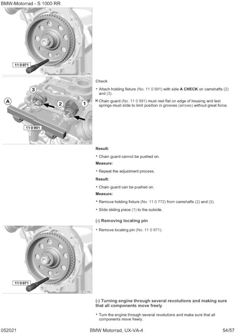 BMW S1000 RR K67 Service Manual service manual preview page 4