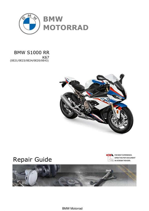 BMW S1000 RR K67 Service Manual service manual preview page 2