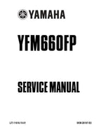 Yamaha Grizzly YFM660FP Service Manual service manual preview page 2