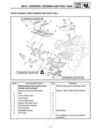 Yamaha Grizzly YFM660FP Service Manual service manual preview page 3