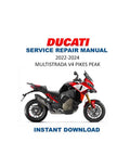 Ducati Multistrada V4 Pikes Peak Service Manual PDF service repair manual cover