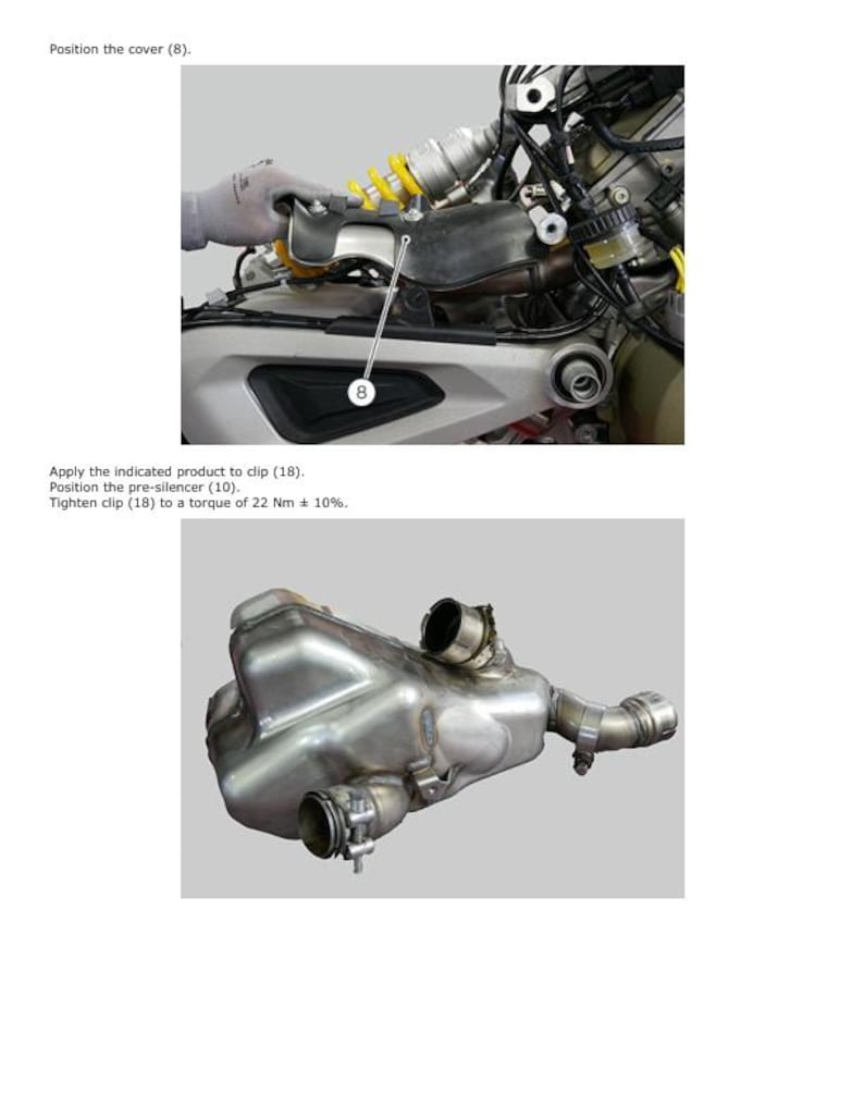 Ducati Multistrada V4 Pikes Peak Service Manual service manual preview page 6