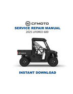 CFMOTO UFORCE 600 Service Repair Manual PDF service repair manual cover