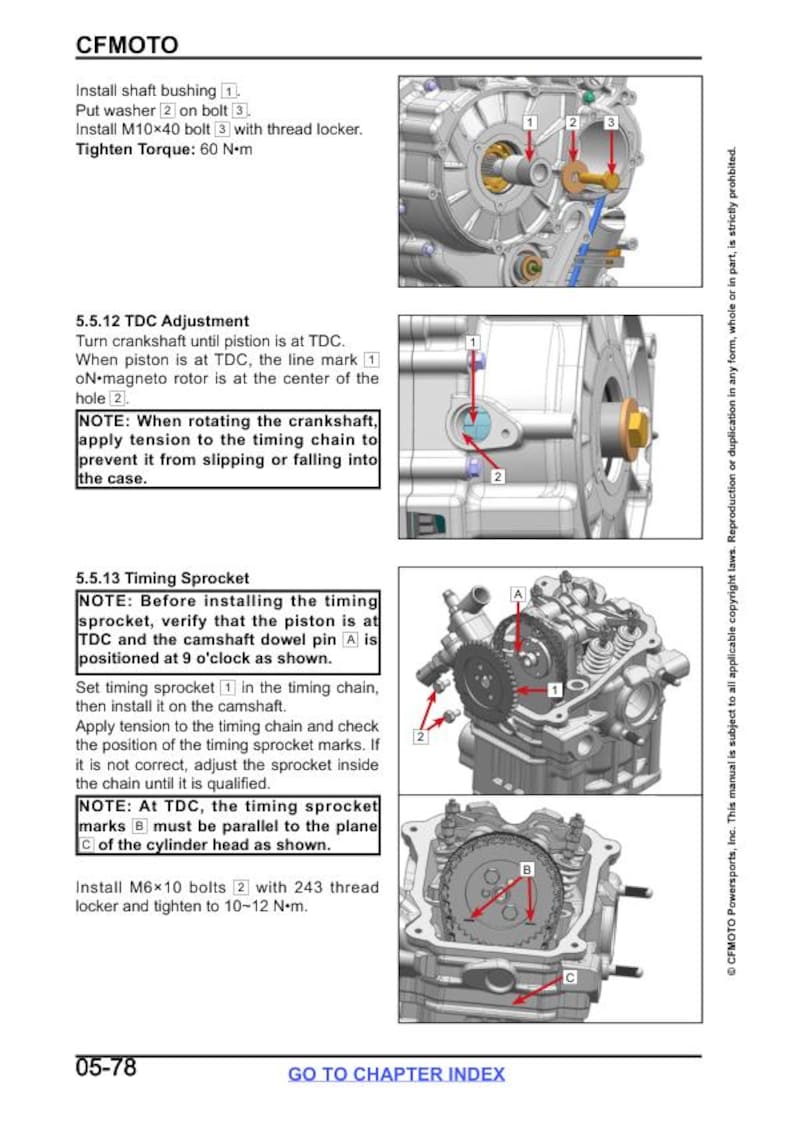 CFMOTO UFORCE 600 Service Repair Manual service manual preview page 6