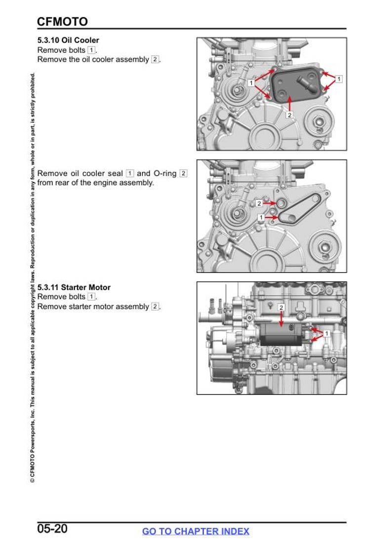 CFMOTO UFORCE U10 Service Repair Manual service manual preview page 6
