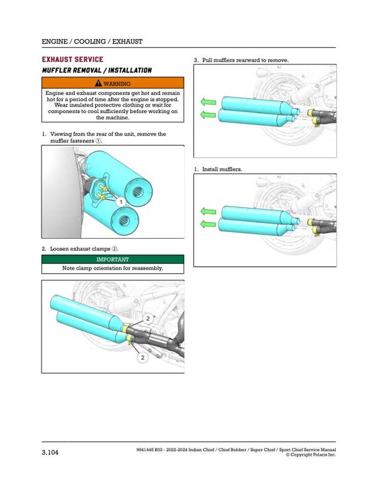 Indian Chief / Chief Bobber / Super Chief / Sport Chief Service Manual service manual preview page 8