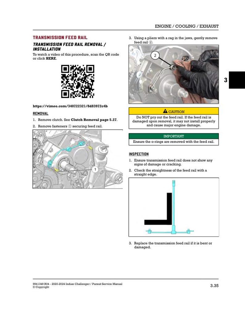 Indian Challenger / Pursuit Service Manual service manual preview page 4