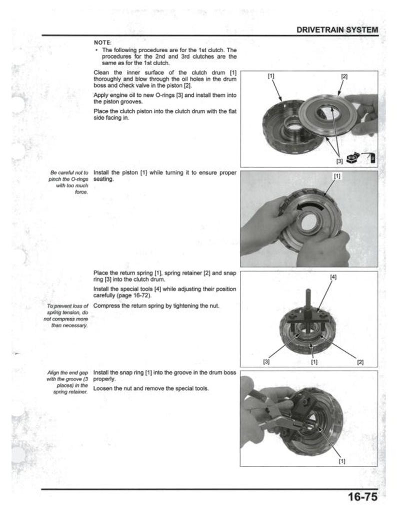 Honda Pioneer SXS700 M2/M4 Service Manual service manual preview page 9