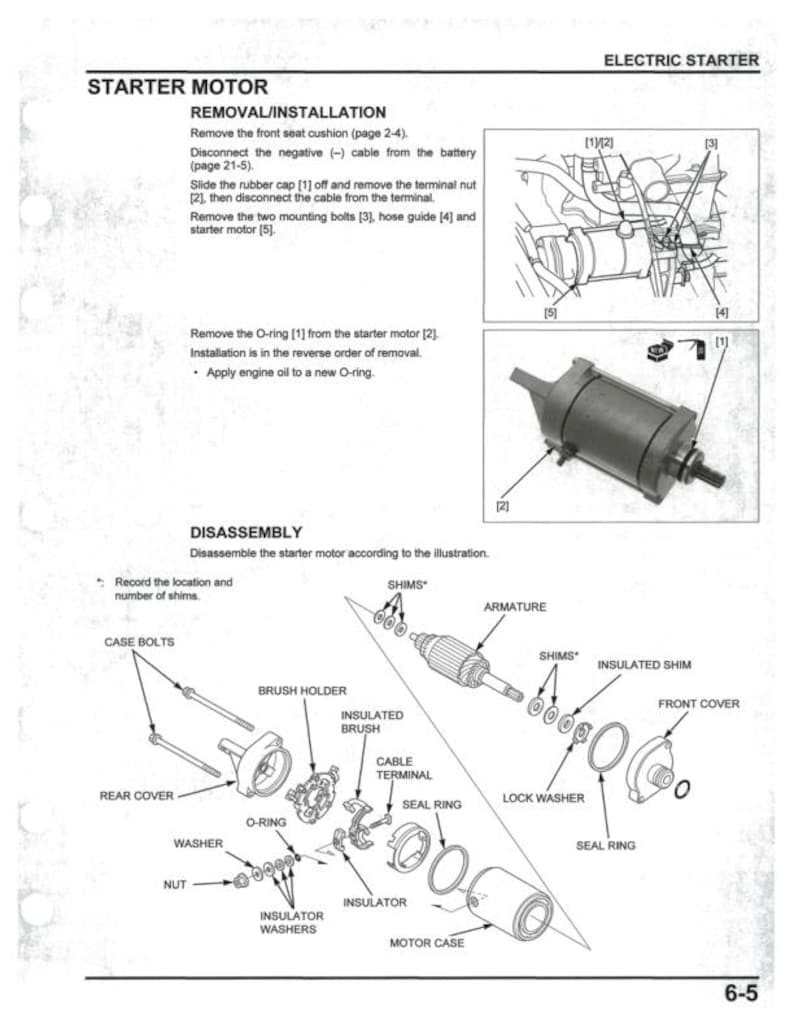 Honda Pioneer SXS700 M2/M4 Service Manual service manual preview page 6
