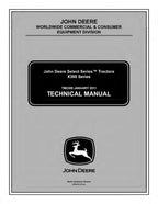 John Deere X300 X304 X320 X324 X340 X360 Tractor Service Manual service manual preview page 2
