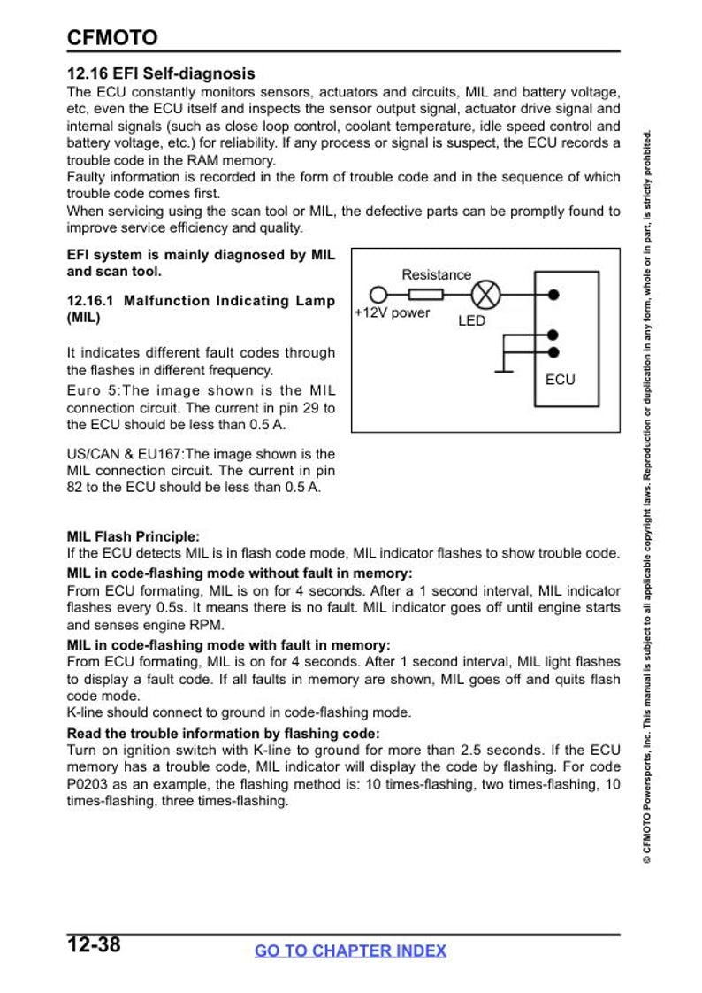 CFMOTO CFORCE 600 625 Service Repair Manual service manual preview page 11