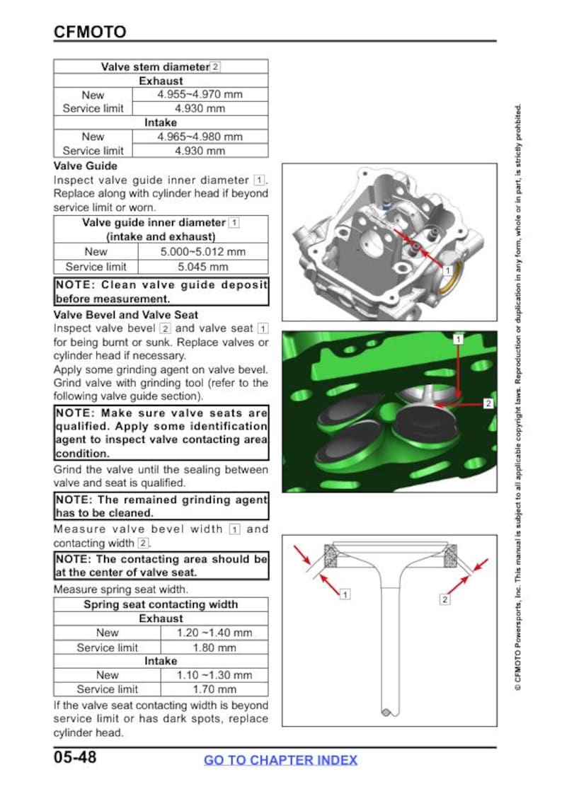 CFMOTO CFORCE 600 625 Service Repair Manual service manual preview page 5