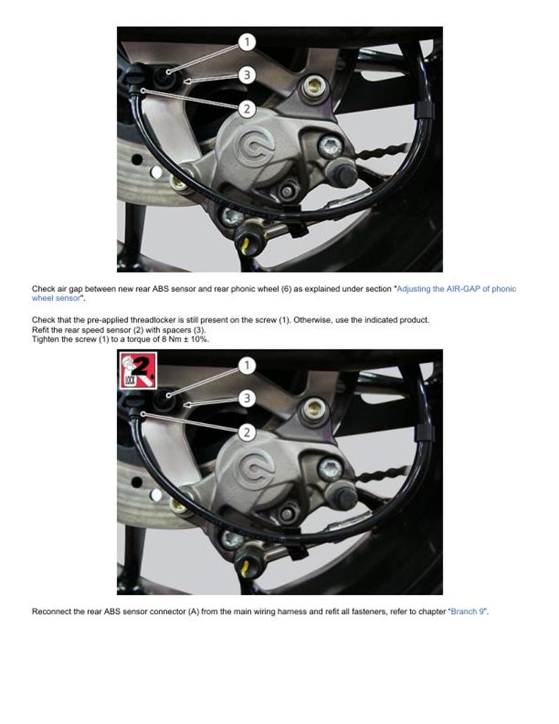 Ducati Monster 937 Plus Service Manual service manual preview page 5