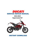 Ducati Hypermotard SP Service Manual PDF service repair manual cover