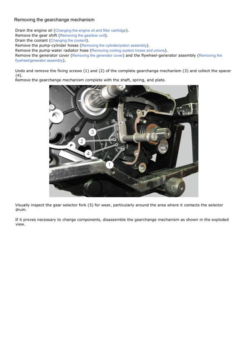 Ducati Hypermotard SP Service Manual service manual preview page 8