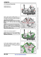 CFMOTO UFORCE U10 1000 Service Repair Manual service manual preview page 7