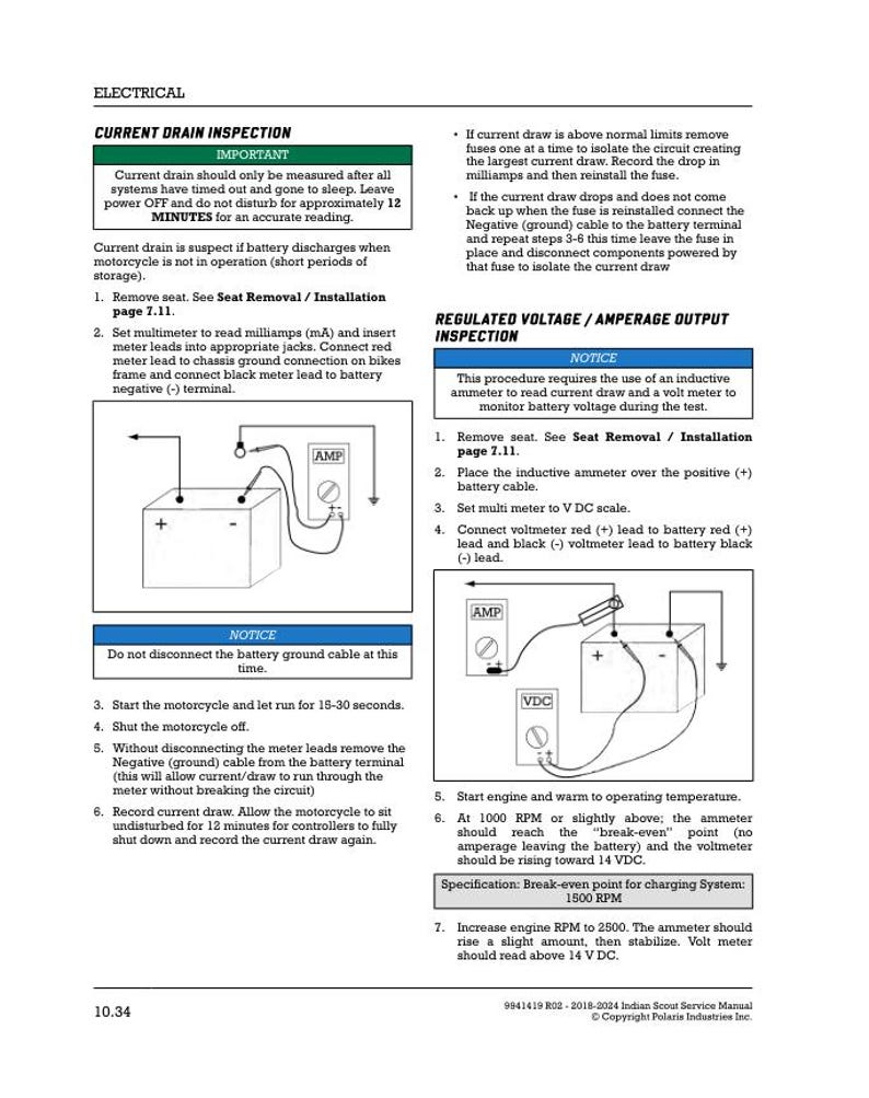 Indian Scout Bobber Rogue Service Manual service manual preview page 9